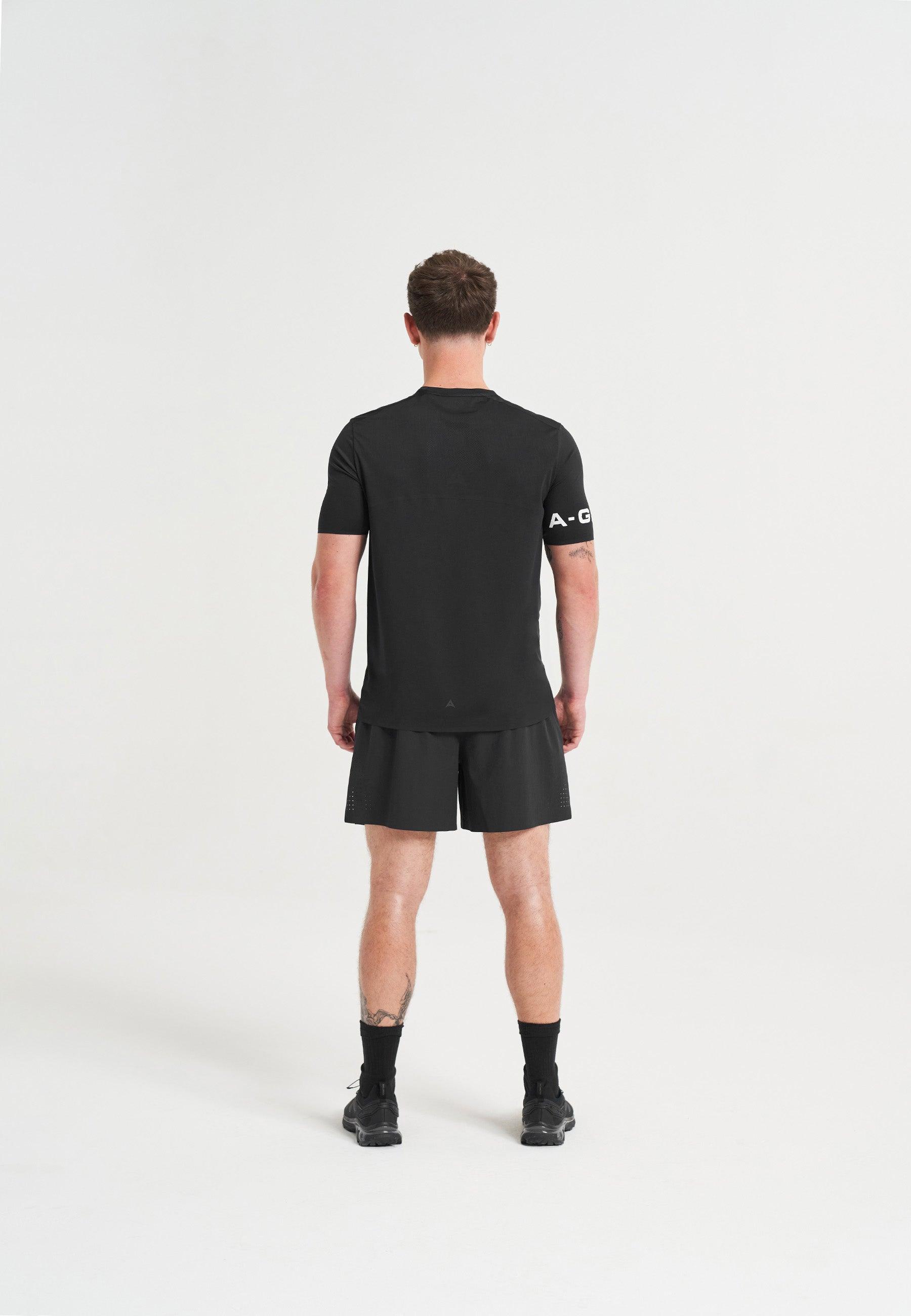MENS A-GAME PERFORMANCE TRAINING T-SHIRT - BLACK