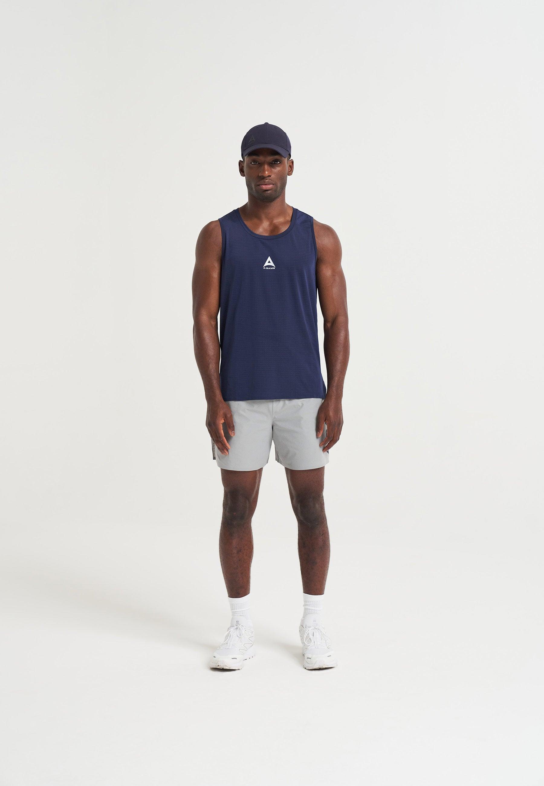 UNISEX A-GAME SHOWERPROOF TRAINING CAP - NAVY