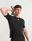 MENS A-GAME PERFORMANCE TRAINING T-SHIRT - BLACK