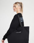 A-GAME PACKABLE TOTE - BLACK