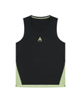 MENS A-GAME MESH TRAINING VEST - LIME/BLACK