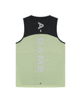 MENS A-GAME MESH TRAINING VEST - LIME/BLACK