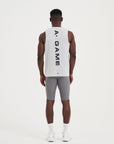 MENS A-GAME MESH TRAINING VEST - GREY