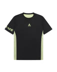 MENS A-GAME PERFORMANCE TRAINING T-SHIRT - BLACK/LIME