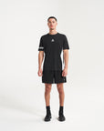 MENS A-GAME PERFORMANCE TRAINING T-SHIRT - BLACK/WHITE