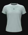 WOMENS A-GAME SHORT SLEEVE TRAINING T-SHIRT - SAGE GREEN