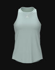 WOMENS A-GAME RELAXED RACER BACK TRAINING VEST - SAGE GREEN