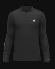 MENS A-GAME PERFORMANCE LONG SLEEVE TRAINING TOP - BLACK